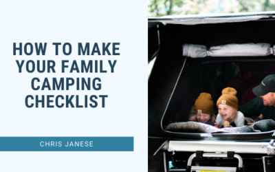How To Make Your Family Camping Checklist